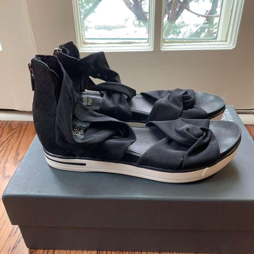 HOST PICK Eileen Fisher Zanya Sandals Size 7.5 almost new